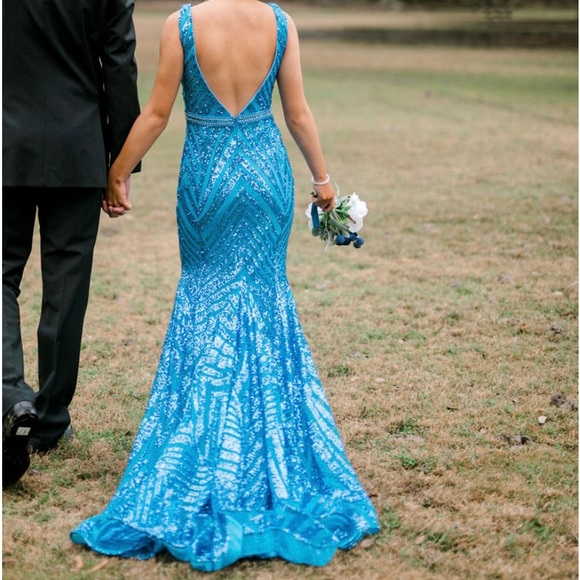 Jovani | Dresses | Blue Jovani Prom Dress | Poshmark Jovani | Dresses | Blue Jovani Prom Dress | Poshmark